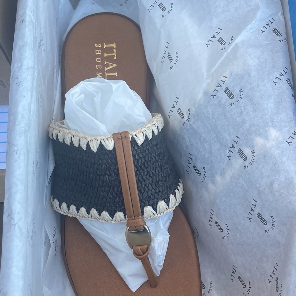 Italian Shoemaker Sandals 
Size 9 
Worn once